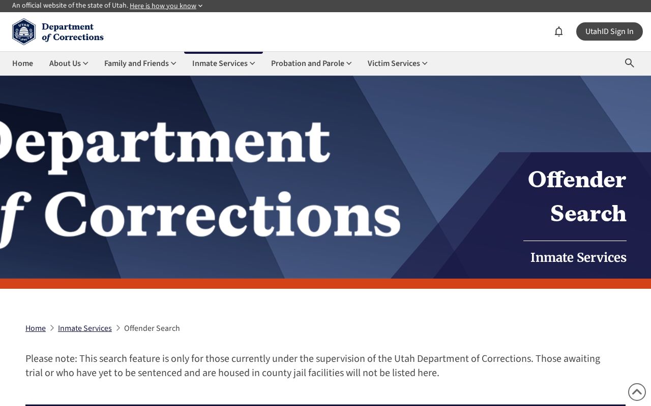 Davis County state custody record search